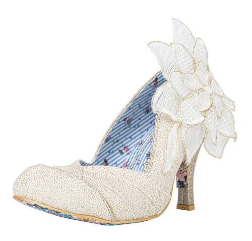 Irregular Choice butterflies and bows. Pale Blue Heels. Size 40. (US 9) |  eBay