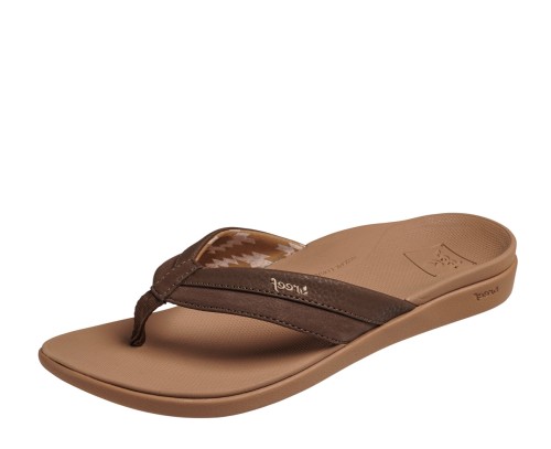 reef memory foam flip flops