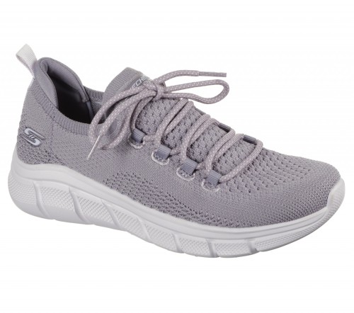 Skechers Bobs B Flex Unknown Journey Mauve Purple Memory Foam Trainers ...