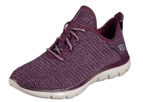 purple skechers memory foam