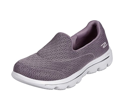 Skechers Go Walk Evolution Ultra Persist Mauve Purple Comfort Shoes ...
