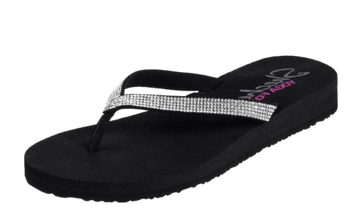 skechers diamante wedge sandals with A 
