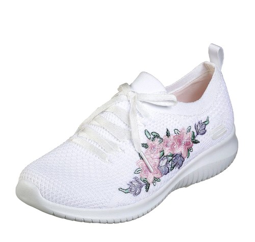 skechers embroidered sneakers