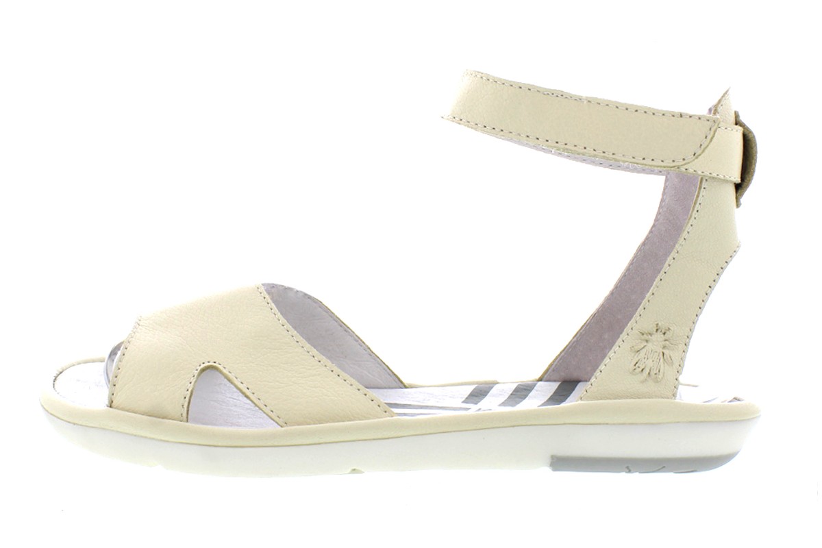 fly white sandals