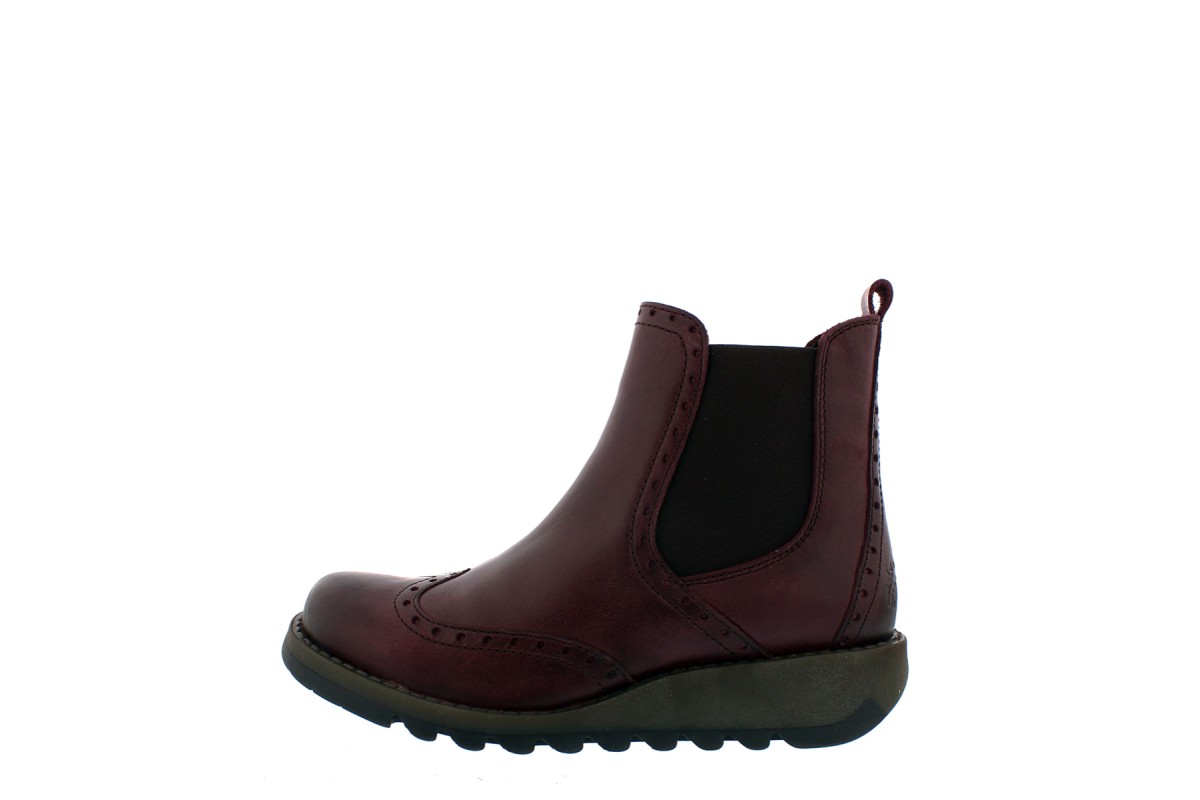fly burgundy boots