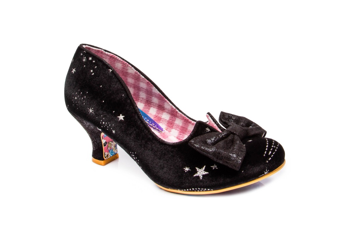 irregular choice razzle dazzle black