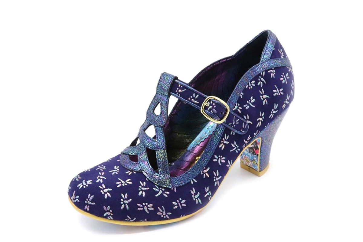 Irregular Choice Nicely Done Navy Blue 