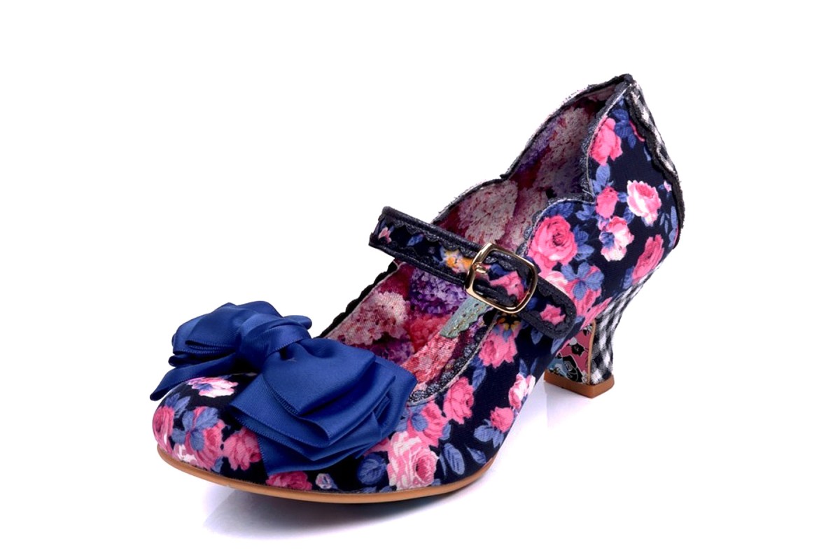 irregular choice low heel shoes