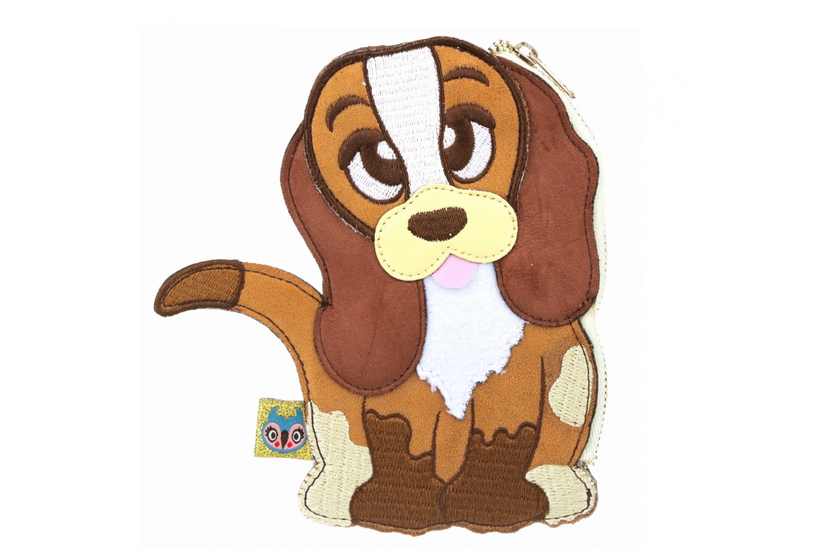 Irregular Choice Ulti-Mutt Bestie Brown Dog Character Purse