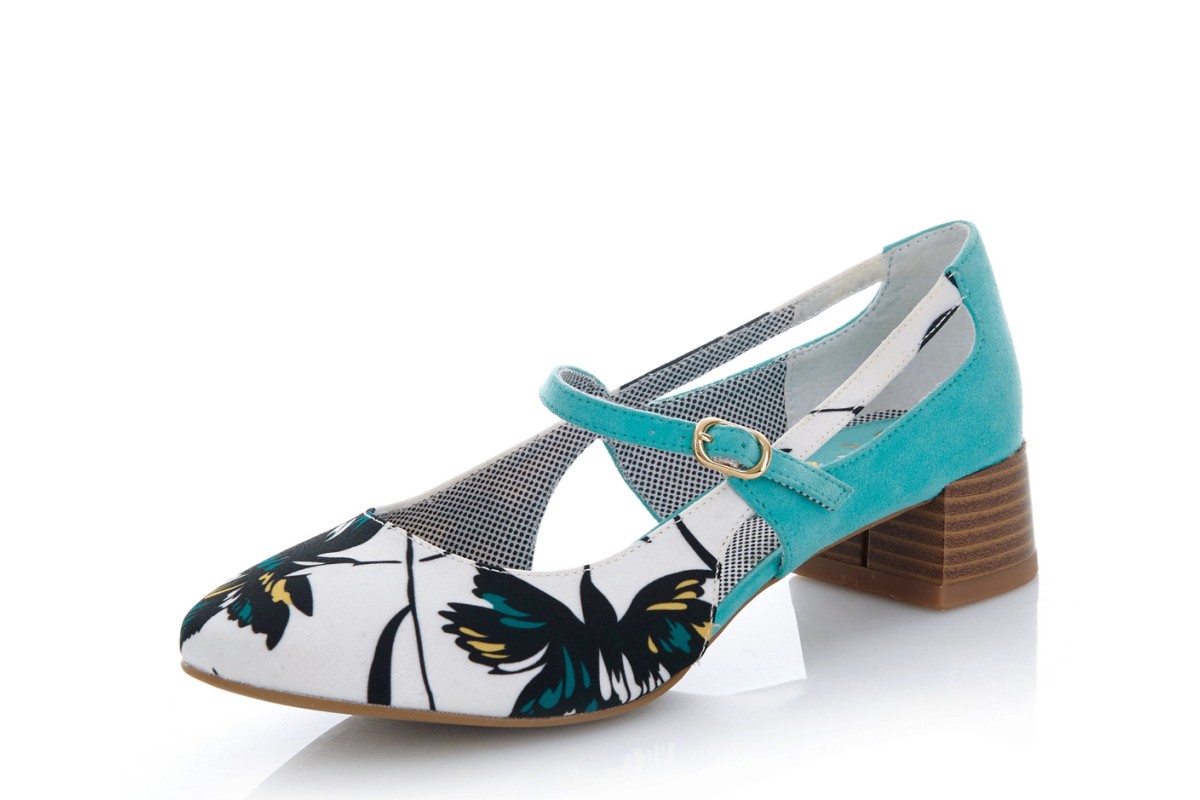 turquoise mary jane shoes