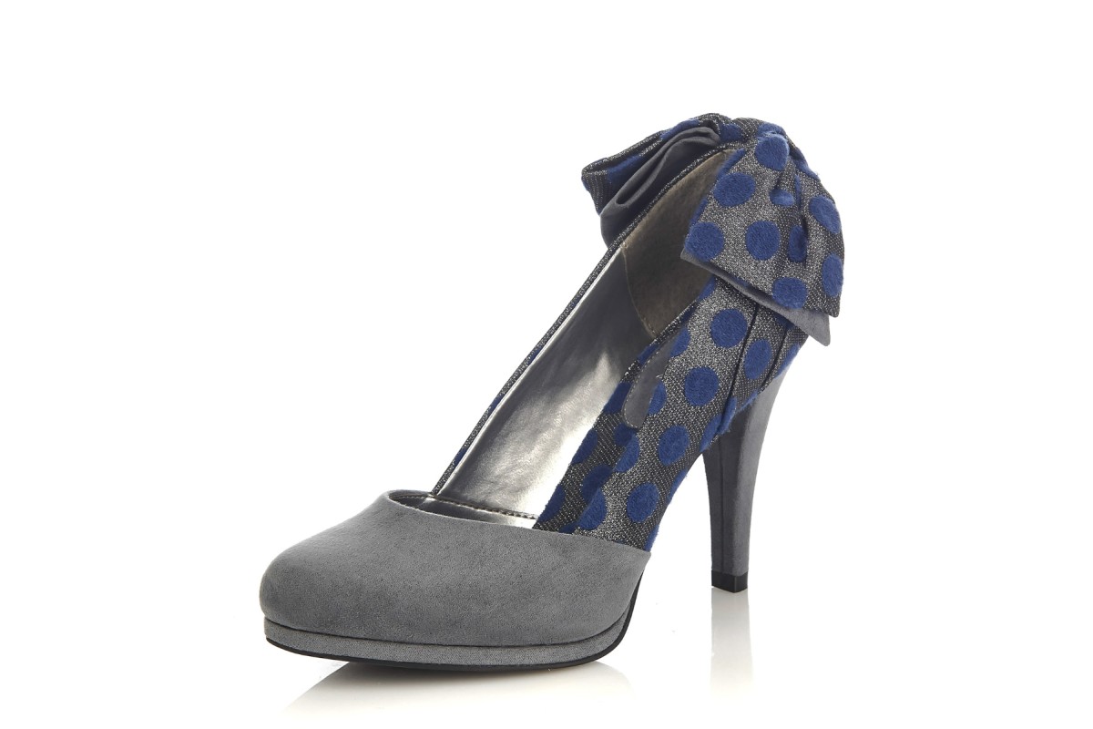 navy high heel shoes uk