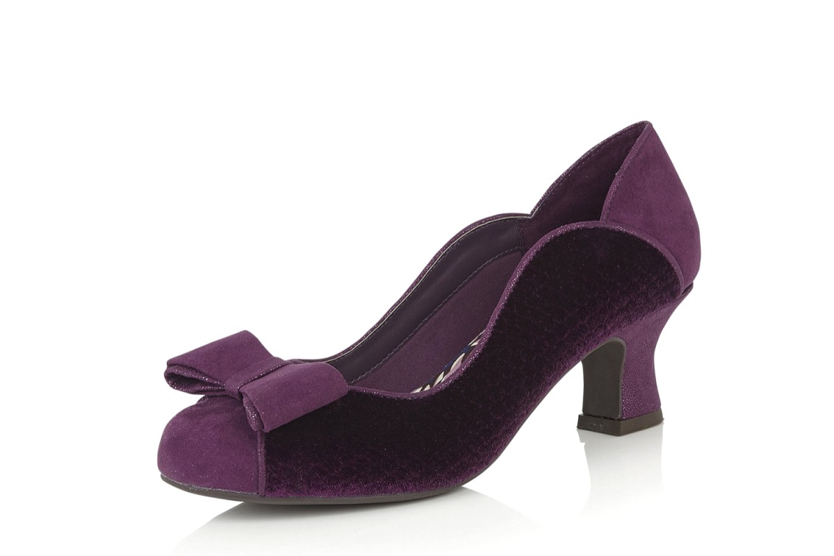 purple colour shoes