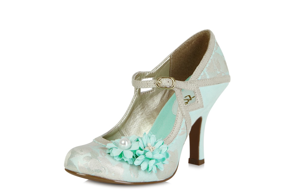 ruby shoo teal shoes