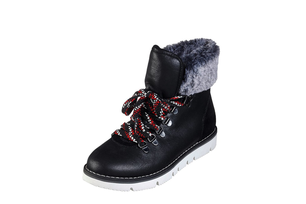 skechers boots with fur