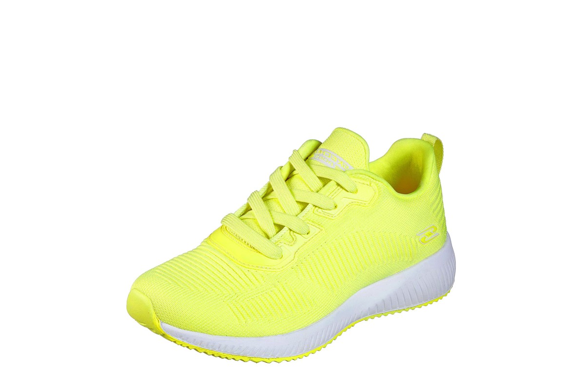 yellow neon trainers