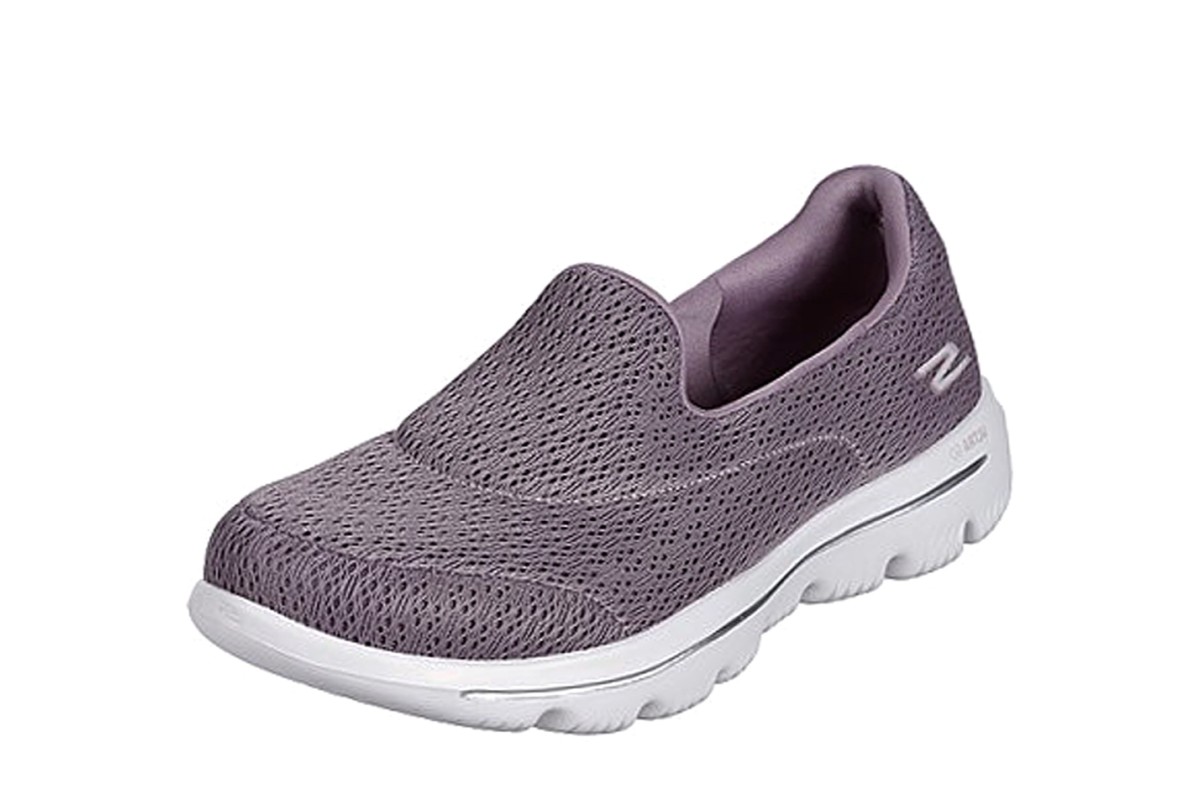 Skechers Go Walk Evolution Ultra Persist Mauve Purple Comfort Shoes ...