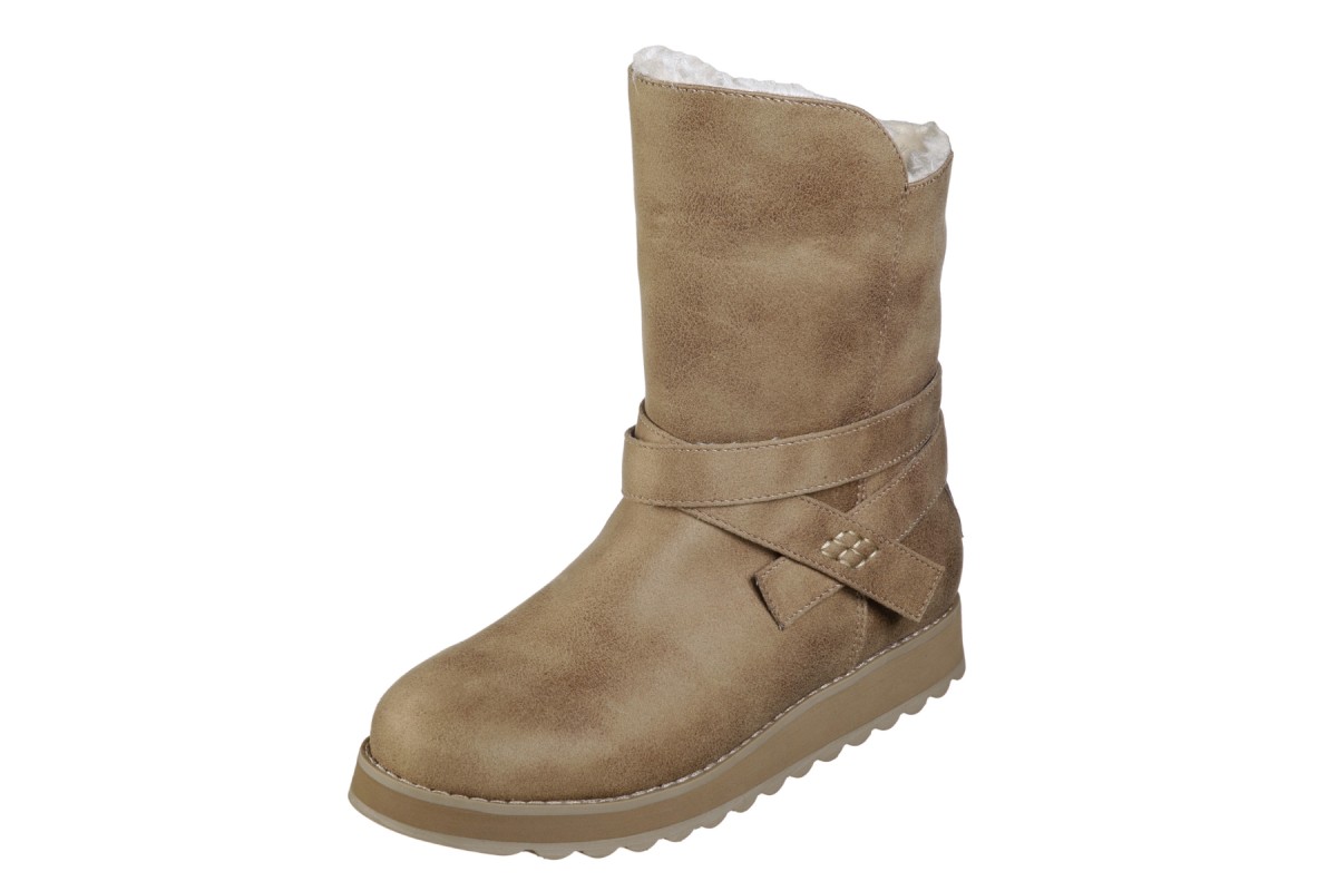 skechers memory fur boots