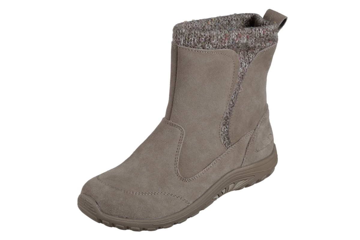 skechers suede ankle boots