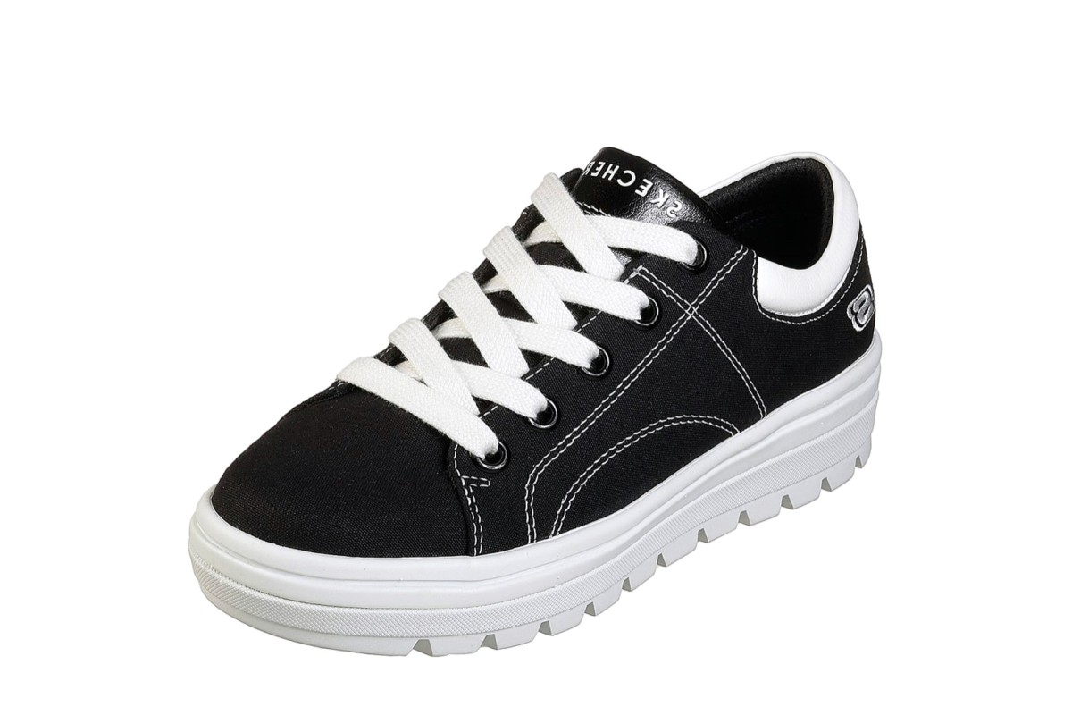 skechers street black
