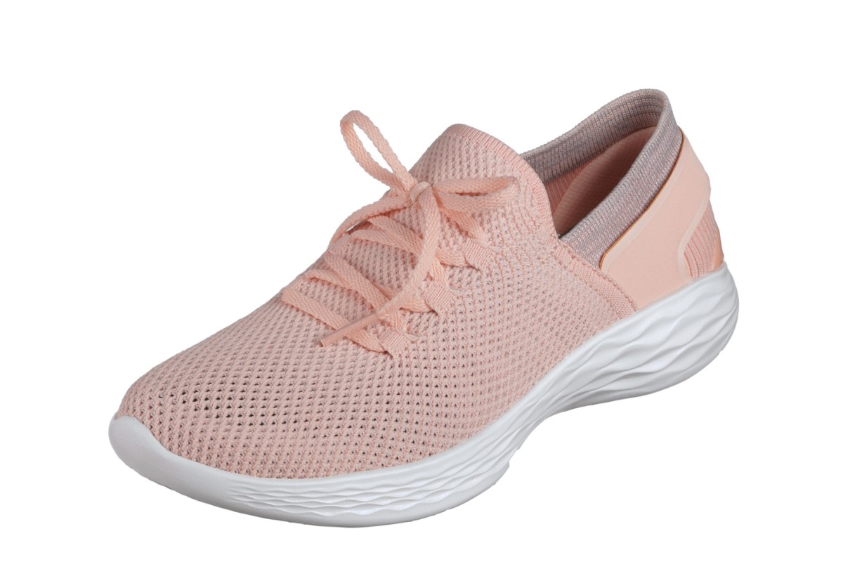 Skechers You Spirit Peach Women's Slip On Shoes - KissShoe