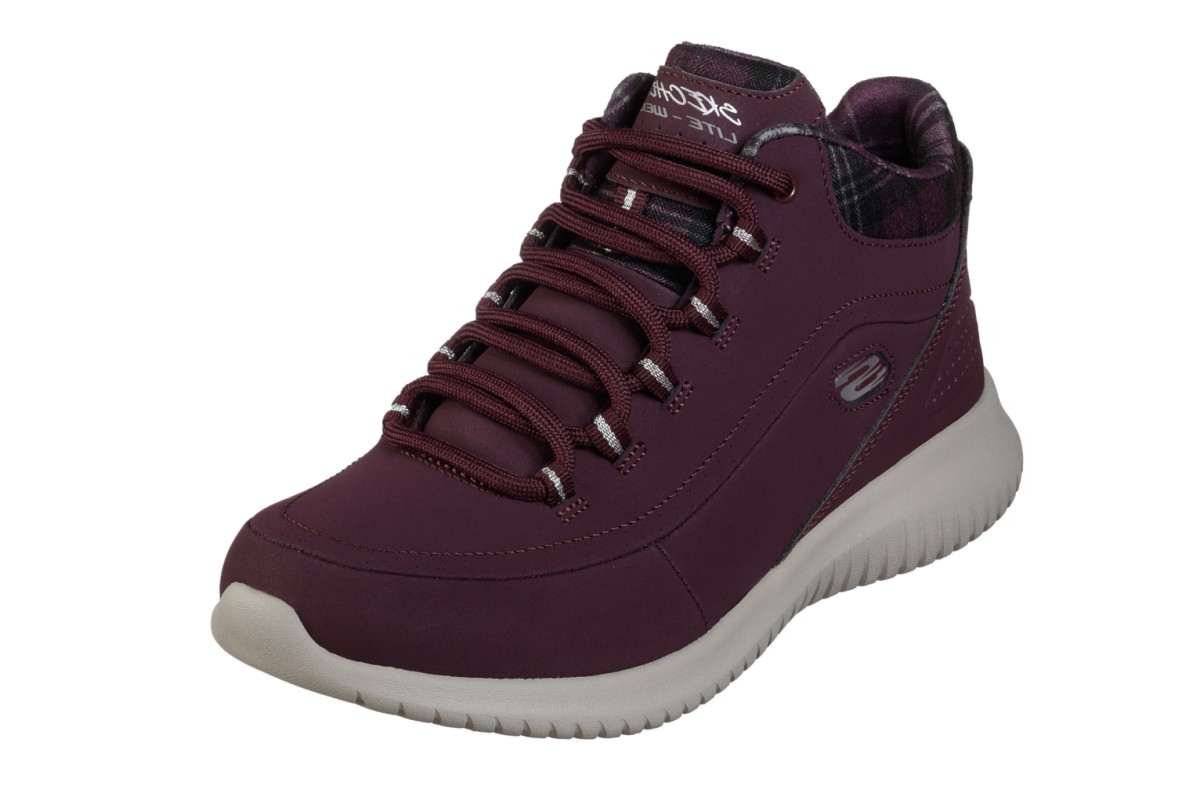 Skeches Ultra Flex Just Chill Burgundy 