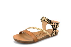 Ipanema Leaf Sandal Shine Tortoise Shell Brown Gold T Strap Flat Vegan ...