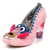 Irregular Choice Muppets Mahna Mahna Pink Fluffy Snowth High Heel Court Shoes